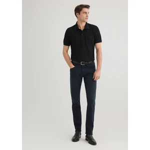 Jake Mavi Black Puslu Gece Mavisi Jean Pantolon 0042227245