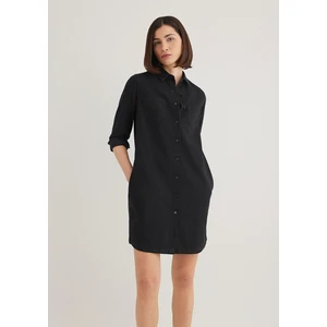 Liz Casual Gri Jean Elbise 130656-34926
