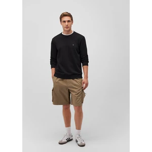 Erkek Bisiklet Yaka Siyah Sweatshirt 065751-900