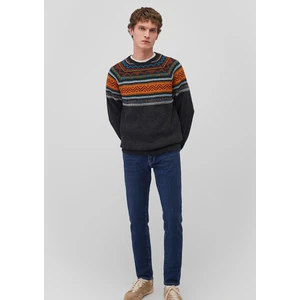 Yün Karışımlı Jakarlı Kazak 070656-29822