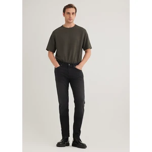 Jake Mavi Premium Koyu Gri Jean Pantolon 0042218775