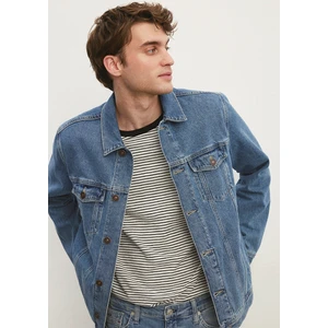 Drake 90lar Indigo Mavisi Jean Ceket 010143-28013