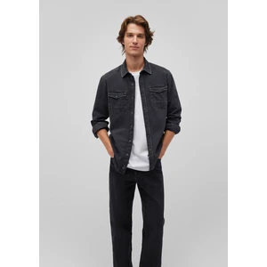 Rio Casual Antrasit Vintage  Jean Gömlek 0295785223