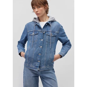 Kadın Karla Mavi 90s Jean Ceket 110154-85296