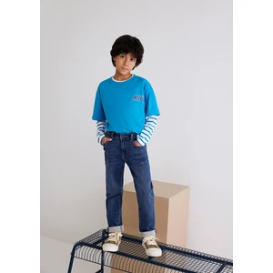 Tom Sporty Puslu Indigo Mavi Jean Pantolon 6010628714