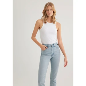 Halter Yaka Beyaz Basic Atlet 1612462-620