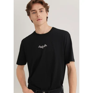 Batman Baskılı Siyah Tişört 066878-900