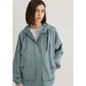 Kapüşonlu Mavi Ceket 1110014-81324