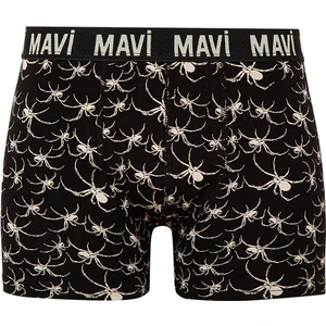 Baskılı Siyah Boxer 0911046-900