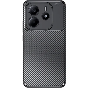 Redmi Note 14 5G Kılıf Karekarbon Desenli Şık ve Dayanıklı Torvex Premium Silikon Kapak