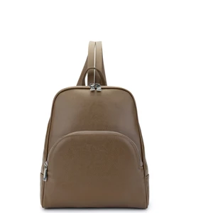 Tamer Tanca Kadın Vegan Vizon Sırt Çantası 1099 200 Bn Cnt SK24-25 Vızon