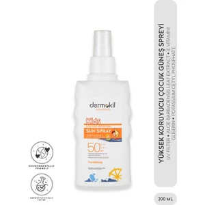 50+++Spf Yüksek Koruyucu Çocuk Güneş Spreyi 200 ml