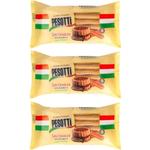 Kedi Dili Bisküvi 200 gr x 3 Adet