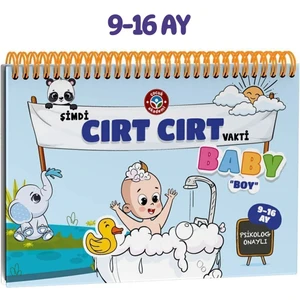9-16 Ay Baby Boy Cırt Cırtlı Geliştiren Kitap Vakti
