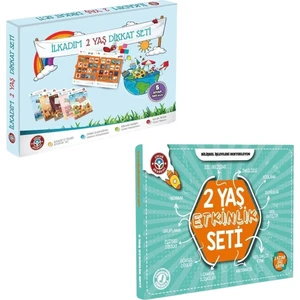 Dikkat ve Etkinlik Seti 2 Yaş Çocuklara Özel