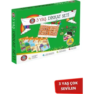 3 Yaş Dikkat Seti