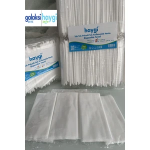 Galaksi Home  Tek Kullanımlık Hijyenik Kuaför Spor - Ev Havlusu 100 Adet 40X80 cm