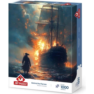 Art Puzzle Alevlerin Ardında 1000 Parça Puzzle
