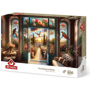 Art Puzzle Bahara Açılan Kapı 500 Parça Puzzle