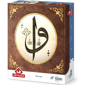 Art Puzzle Elif ve Vav 1000 Parça Puzzle