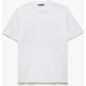 Kısa Kollu Bisiklet Yaka Pamuklu 3'lü Basic Tişört Seti