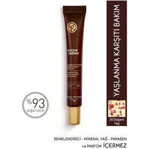 Yves Rocher Besleyici Yaşlanma Karşıtı Değerli Yağ Bakımı Riche Crème-vitamin E&meyankökü-20 Spf El Kremi-50 ml