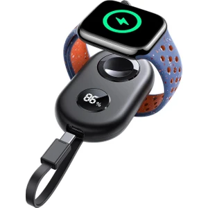 W09 2500 Mah Portatif Wireless Watch Şarj Powerbank