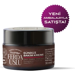 Fermente Mutfağım Ferda Uslu Nar Çekirdeği Yağlı Gündüz Bakım Kremi Koruyucu Etki 30 ml Tüm Ciltler İçin