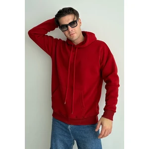 Erkek Kapüşonlu Oversize Sweatshirt