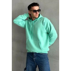 Erkek Kapüşonlu Oversize Sweatshirt