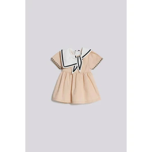 Bg Store Kız Bebek Bej Elbise