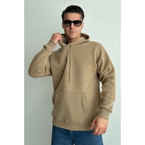 Erkek Kapüşonlu Oversize Sweatshirt