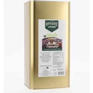 Köyceğiz Yöresel Naturel Birinci Zeytinyağı 5 Lt Teneke