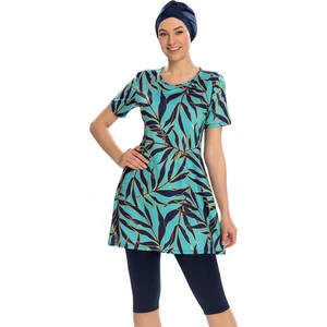 REMSA Kısa Kollu Yarı Kapalı Mayo 201-503 Lacivert