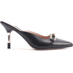 Nine West Albury 4fx Siyah Kadın Topuklu Terlik