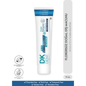 DKDENT Klasik Florürsüz Doğal Diş Macunu 75 ml