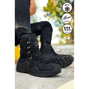 Big King Siyah Combat Gtx Waterproof Fermuarlı Bot