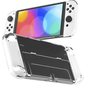 Nintendo Switch OLED Şeffaf Koruyucu Plastik Kapak