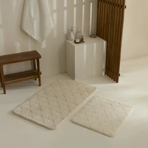 Karaca Home Karving Banyo Paspası Bej