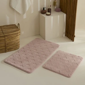 Karaca Home Karving Banyo Paspası Gül Kurusu
