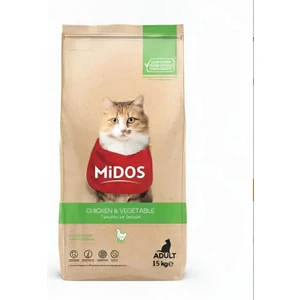 Tavuklu ve Sebzeli Hairball Tüy Yumağı Önleyici Yetişkin Kedi Maması 15 kg