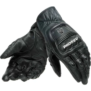 GL60 Carbon Titantum Deri Eldiven Siyah