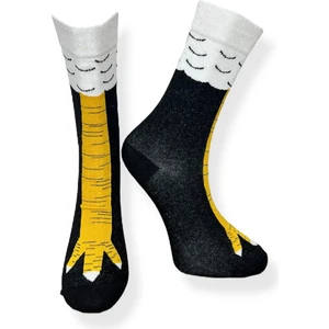 Tekli Siyah Renkli Desenli Unısex Esnek Nem Alabilen Pamuklu Soket Çorap