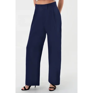 Cırtlı Palazzo Pantolon 1353 - Lacivert