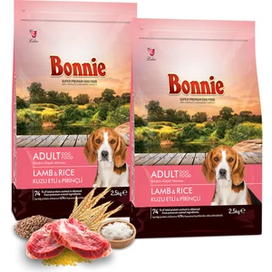 Kuzu Etli ve Pirinçli Yetişkin Köpek Maması 2.5 kg x 2