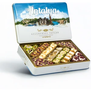 Tuğba Kuruyemiş Geleneksel Tatlar Metal Kutu 540 gr (Antalya)