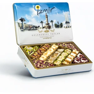 Tuğba Kuruyemiş Geleneksel Tatlar Metal Kutu 540 gr (Izmir)