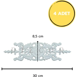 Dekoratif Polimer Boyanabilir Mobilya, Duvar ve Tavan Motifi