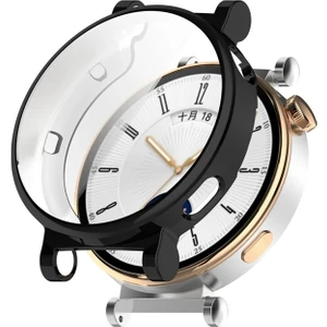 TEKNETSTORE Huawei Watch Gt5 41MM Kılıf Kasa ve Ekran Koruyucu 360 Tam Koruma Kapak