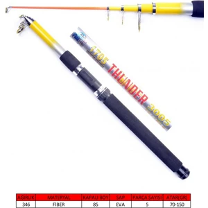 1705 Thunder Teleskopik Kamış 70-150GR Atar